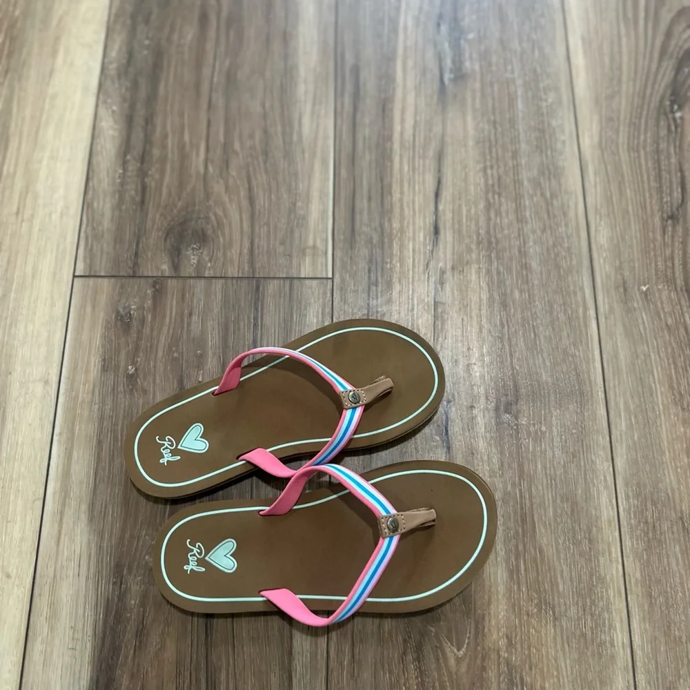 Reef youth girls devy sandals size 13/1